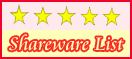 Five stars at Shareware List